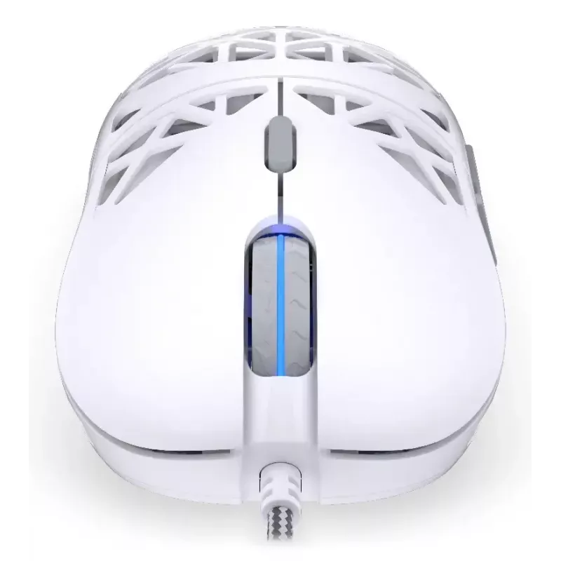 Kabelgebundene Gaming-Maus ENDORFY LIV Onyx White — beidhändig, optisch 12000 DPI, 6 Tasten, 1,8 m Kabel