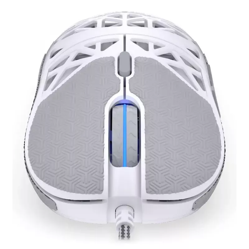 Kabelgebundene Gaming-Maus ENDORFY LIV Onyx White — beidhändig, optisch 12000 DPI, 6 Tasten, 1,8 m Kabel