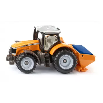 Siku Massey Ferguson mit Salzstreuer Traktor Modell vormontiert