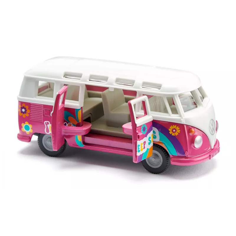 Siku VW T1 Samba Busmodell vormontiert 1:50