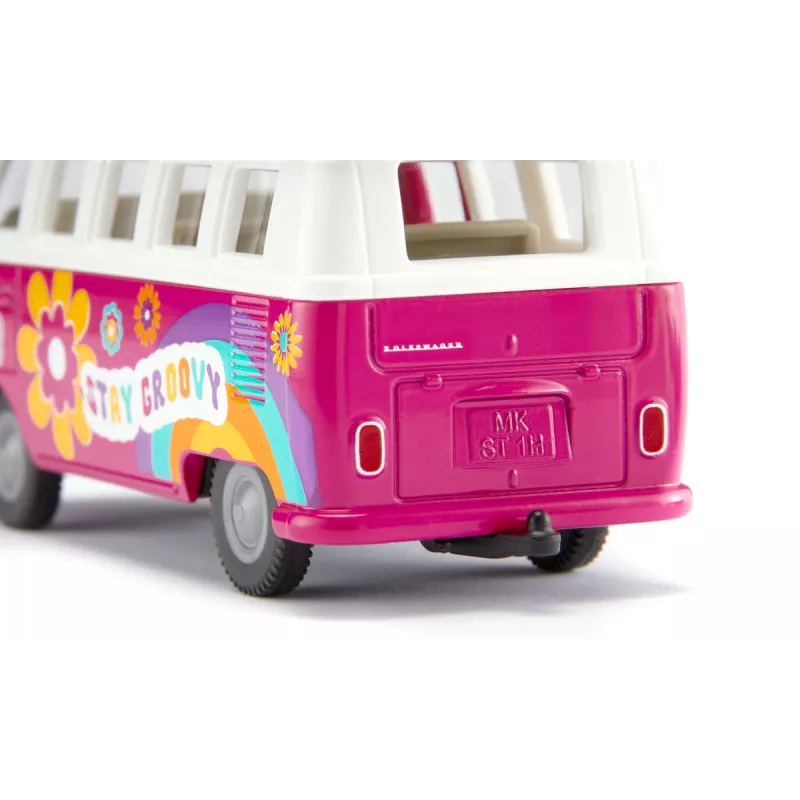 Siku VW T1 Samba Busmodell vormontiert 1:50