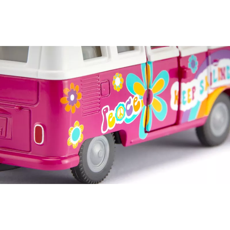 Siku VW T1 Samba Busmodell vormontiert 1:50