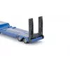 Siku MAN Lkw mit Baggerlader, Lkw-/Anhängermodell, 1:87, MAN, Junge/Mädchen, Metall, Kunststoff, Blau, Gelb