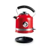 Ariete 2854 Moderna Wasserkocher, 2000 W, 1,7 l Fassungsvermögen, 360° kabellos, automatisches Abschaltsystem, herausnehmbarer Filter, sichtbarer Wasserstand, Thermometer, rot