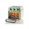 Ariete 4632 Heißluftfritteuse und Backofen Vintage, 1400W, 2in1, Fassungsvermögen 16L, Zubehör inklusive, Timer 60 Minuten, Doppelglas, Grün