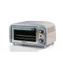 Ariete 3919 Elektroofen Vintage, 800 W, 10 l Kapazität, Doppelverglasung, Retro, Blau