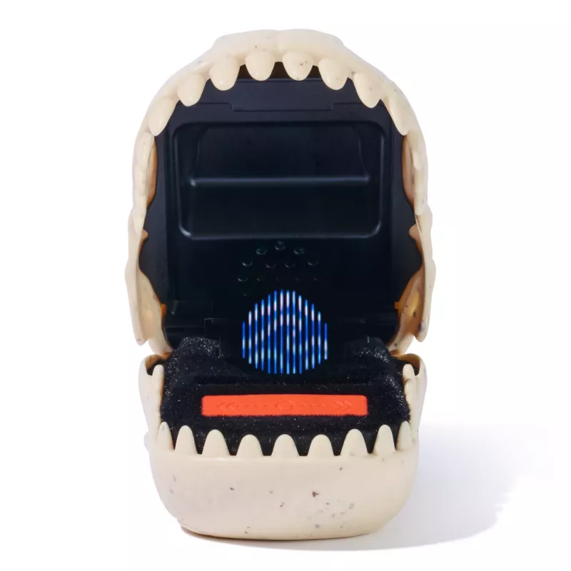 Interaktives Dinosaurier-Spielzeug Spinmaster Bitzee Jurassic World – 25 Dinos im Inneren, berührungsreaktive Pods, AA-Batterie, beige