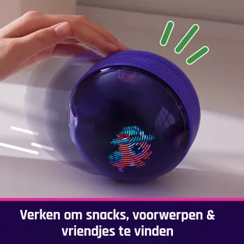 Interaktives Hamsterball-Spielzeug Spinmaster Bitzee mit über 20 digitalen Hamstern, rollt und reagiert auf Berührung, AA-Batterie, mehrfarbig