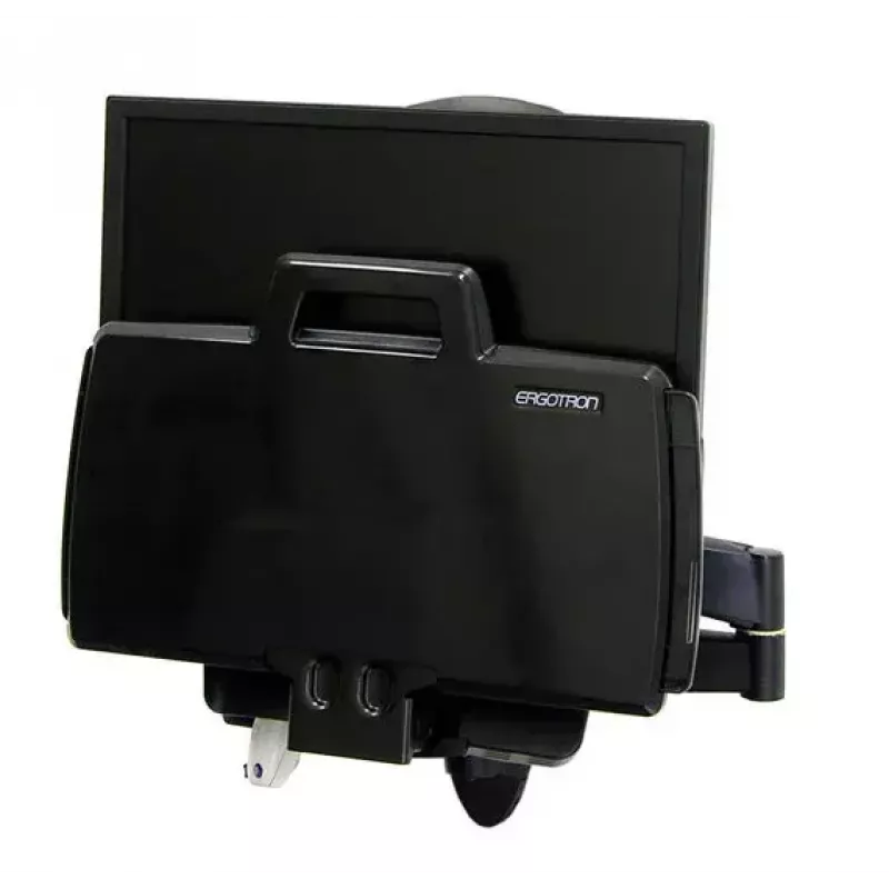 Ergotron 200 Series Combo Arm 61 cm (24 Zoll) Wand Schwarz