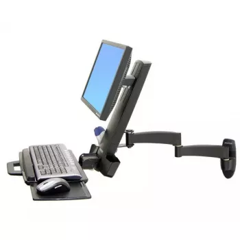 Ergotron 200 Series Combo Arm 61 cm (24 Zoll) Wand Schwarz
