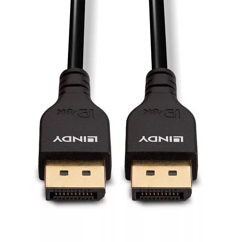 DisplayPort-Kabel Lindy 2m schlank DisplayPort 1.4 Kabel