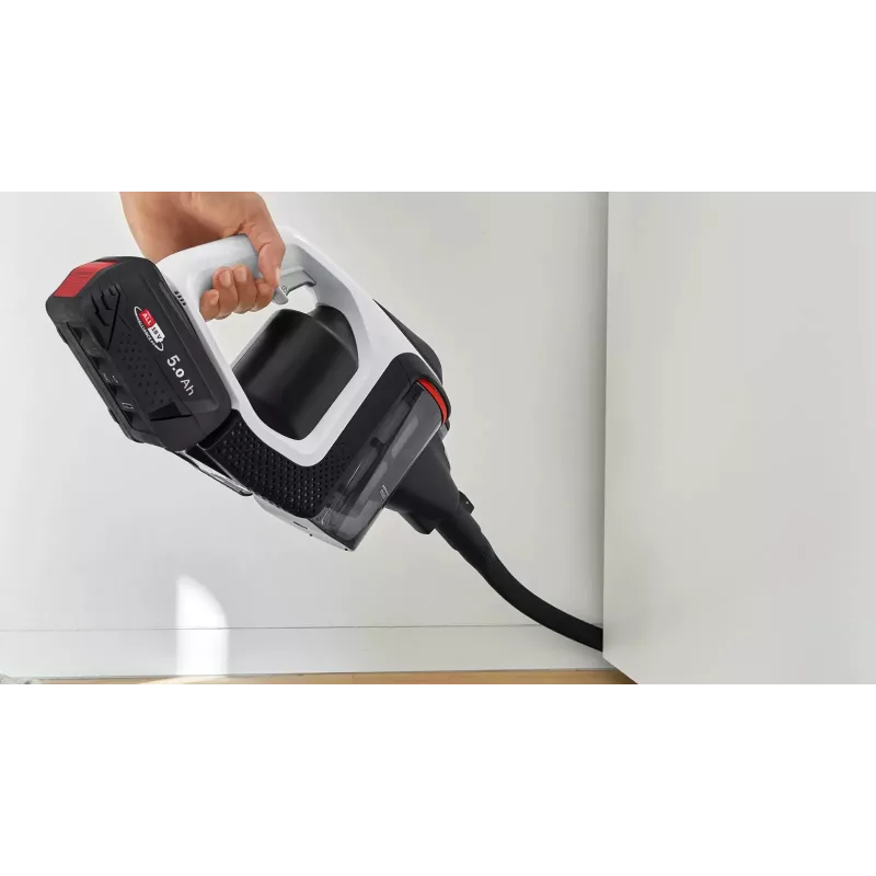 Bosch Serie 8 BSS825ALL Stabstaubsauger/Akkusauger Batterie Trocken Beutellos Schwarz, Weiß 5 Ah