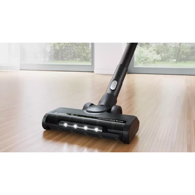 Bosch Serie 8 BSS825ALL Stabstaubsauger/Akkusauger Batterie Trocken Beutellos Schwarz, Weiß 5 Ah