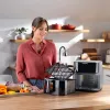 NutriBullet CrispLite Vision Single 8 L Standgerät 2000 W Heißluftfritteuse Schwarz