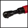 Druckluft-Schlagschrauber EINHELL TC-PR 68 — pneumatisch, 68 N·m Drehmoment, 160 U/min, gerader Griff, 7 Steckschlüsseleinsätze, 252×350×83 mm, schwarz/rot