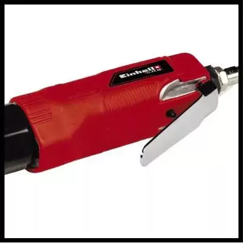 Druckluft-Schlagschrauber EINHELL TC-PR 68 — pneumatisch, 68 N·m Drehmoment, 160 U/min, gerader Griff, 7 Steckschlüsseleinsätze, 252×350×83 mm, schwarz/rot