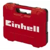 Druckluft-Schlagschrauber EINHELL TC-PR 68 — pneumatisch, 68 N·m Drehmoment, 160 U/min, gerader Griff, 7 Steckschlüsseleinsätze, 252×350×83 mm, schwarz/rot
