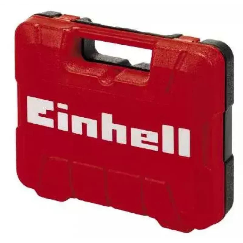 Druckluft-Schlagschrauber EINHELL TC-PR 68 — pneumatisch, 68 N·m Drehmoment, 160 U/min, gerader Griff, 7 Steckschlüsseleinsätze, 252×350×83 mm, schwarz/rot
