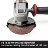 Winkelschleifer Einhell Power X-Change TE-AG 18/115-2 Li - Solo 18 Volt