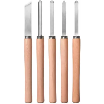 Holzdrechselmeißel-Set EINHELL 5-teilig für Drechselmaschinen