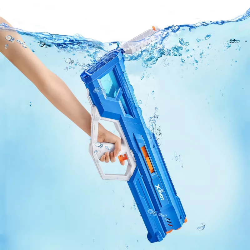 Zuru Wasserblaster Mega Pulse Motor Soaker XSHOT — batteriebetriebener motorisierter Wasserblaster (Modell 118159)
