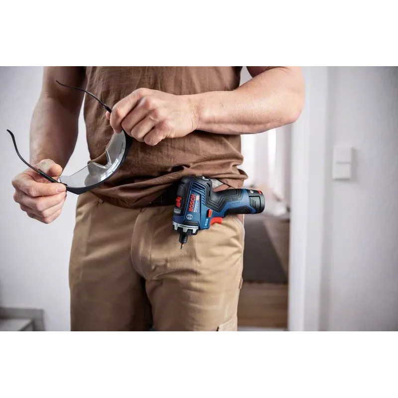 Bosch GSR 12V-35 HX Professional 1750 RPM Blau, Rot