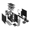 PC-Gehäuse Fractal Design Define 7 Midi Tower Grau