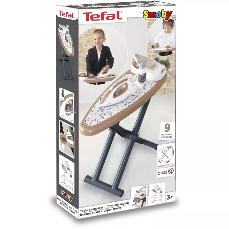 Kinderbügelbrett mit Dampfstation-Spielzeug, Simba-Dickie Smoby (Modell 7600330125)