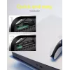 Kühlkörper ICY BOX IB-M2HS-PS5 für PlayStation 5 Schwarz 27 mm x 76 mm x 9 mm