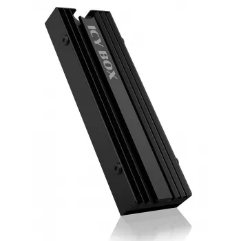 Kühlkörper ICY BOX IB-M2HS-PS5 für PlayStation 5 Schwarz 27 mm x 76 mm x 9 mm