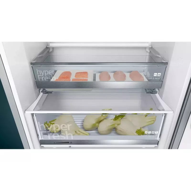 Siemens KG49EAICA Kühl-Gefrierkombination Standgerät 419 L Edelstahl