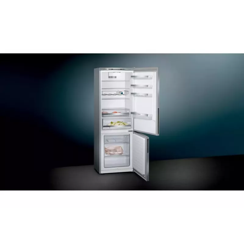 Siemens KG49EAICA Kühl-Gefrierkombination Standgerät 419 L Edelstahl