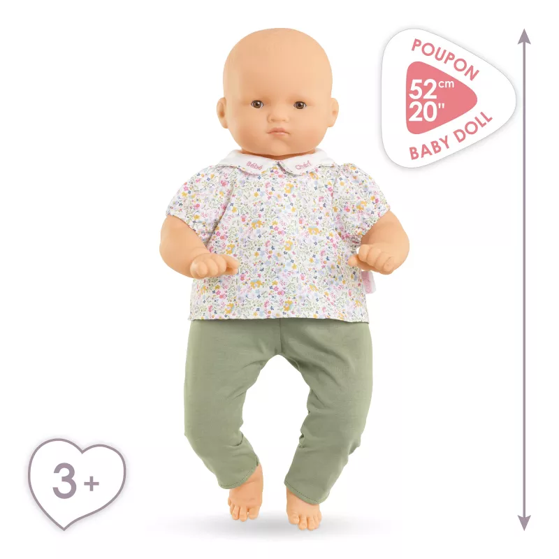 Babypuppe Simba‑Dickie Mon Grand Poupon Chéri — Corolle-Stil, lebensechte Babypuppe