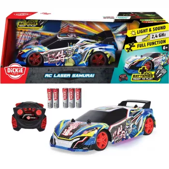 Funkgesteuertes Auto Simba-Dickie Dickie RC Laser Samurai Maßstab 1:20
