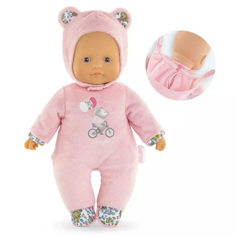 Plüschbär Simba‑Dickie Corolle Mon Doudou Corolle Sweetheart rosa — Komfort-Plüschpuppe