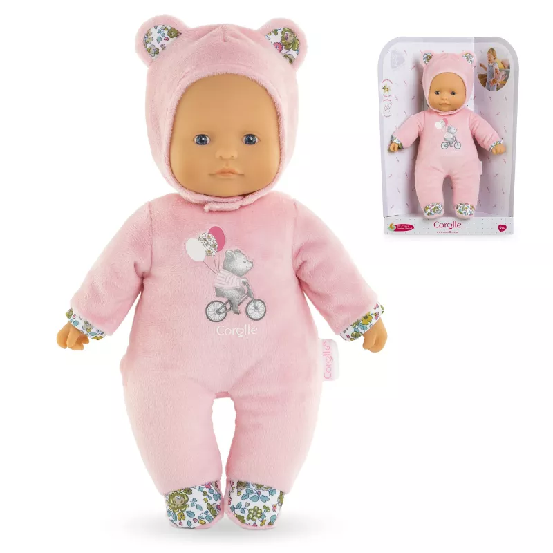 Plüschbär Simba‑Dickie Corolle Mon Doudou Corolle Sweetheart rosa — Komfort-Plüschpuppe