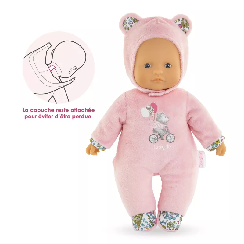 Plüschbär Simba‑Dickie Corolle Mon Doudou Corolle Sweetheart rosa — Komfort-Plüschpuppe