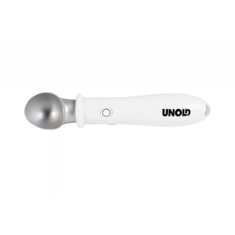Disher scoop Unold 488990 4 mm Edelstahl Kunststoff Weiß