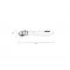Disher scoop Unold 488990 4 mm Edelstahl Kunststoff Weiß