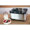Unold 48826 Eismaschine & Joghurtbereiter EVA Kompressor-Eismaschine 1,5 L 120 W Schwarz, Edelstahl