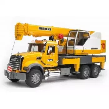 Kran-LKW BRUDER MACK Granite Liebherr
