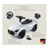 Rutschauto Simba-Dickie BIG Mercedes-AMG GT in Silber/Schwarz – Kinder-Schiebe-/Tretfahrzeug