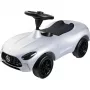 Rutschauto Simba-Dickie BIG Mercedes-AMG GT in Silber/Schwarz – Kinder-Schiebe-/Tretfahrzeug