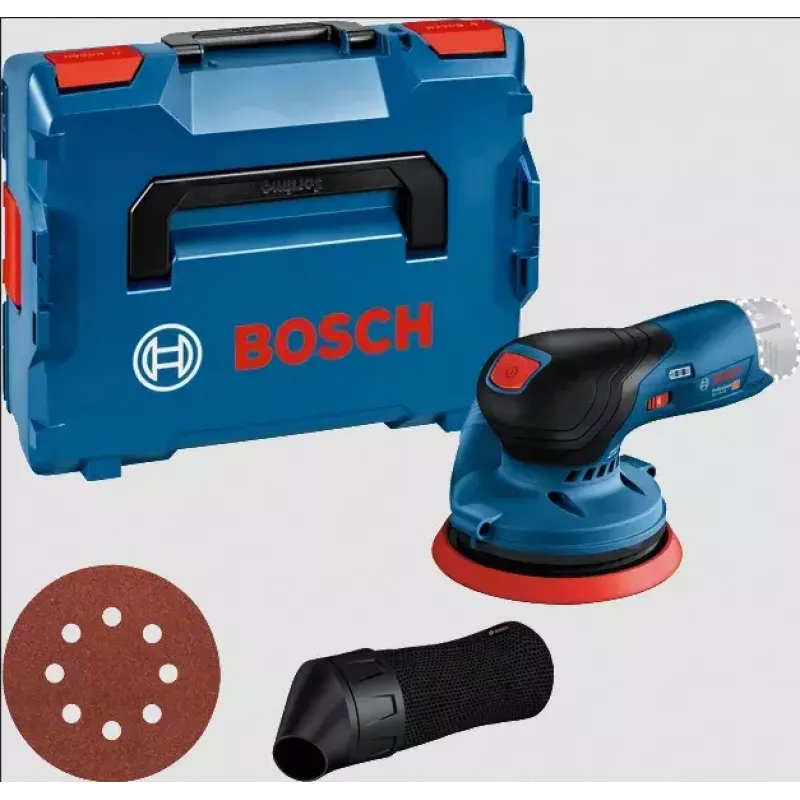 Bosch GEX 12V-125 Professional Schwingschleifer 10000 U/min 20000 OPM Schwarz, Blau, Rot
