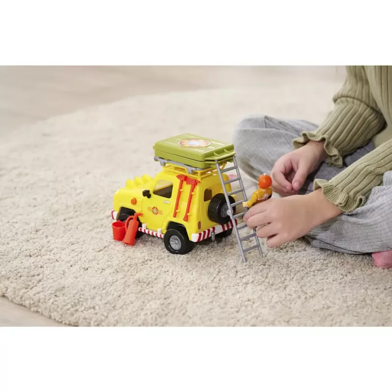 Toy-Offroad-Fahrzeug Simba‑Dickie Fireman Sam mit Dachzelt — Modell 109252653, Spielset