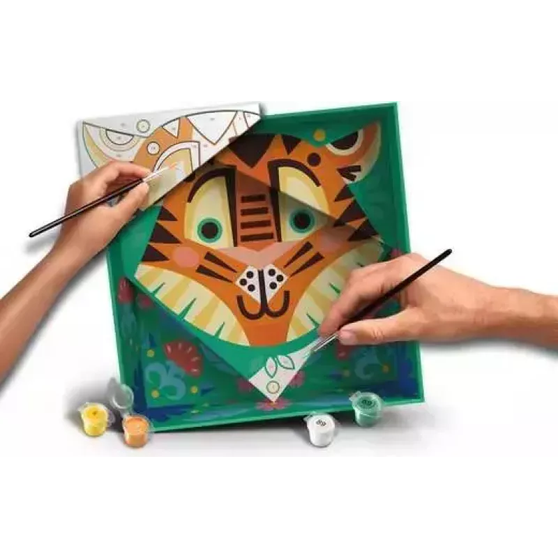 Mal- und Gießset Ravensburger CreArt Do it together – Tiger (gemeinsame Malaktion) 25863