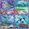 Ravensburger UP! Meeresbewohner Puzzle — Set mit 64, 72, 81, 90 Teilen