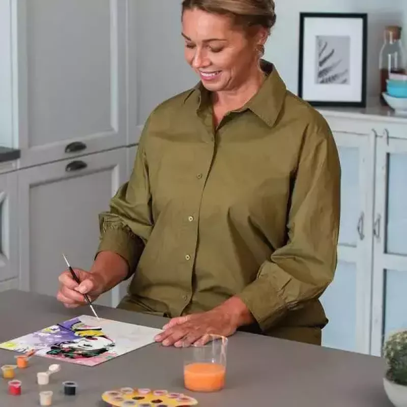 Puzzle-Malset Ravensburger CreArt Premium — Audrey Hepburn (Ravensburger 25526)