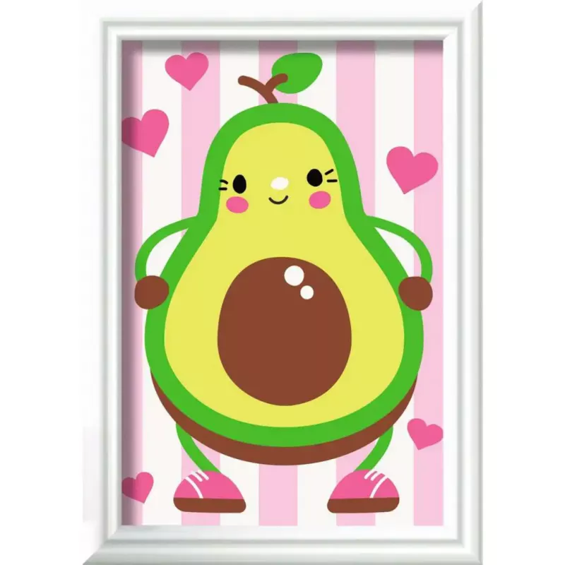 Mal-Set Ravensburger CreArt — Avocado (Design-Motiv)