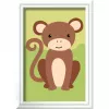 Ravensburger CreArt Malset Kleiner Affe – kreatives Malset für Kinder